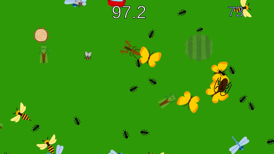 ゲーム画面のスクリーンショット