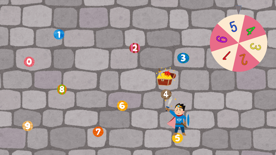 ゲーム画面のスクリーンショット