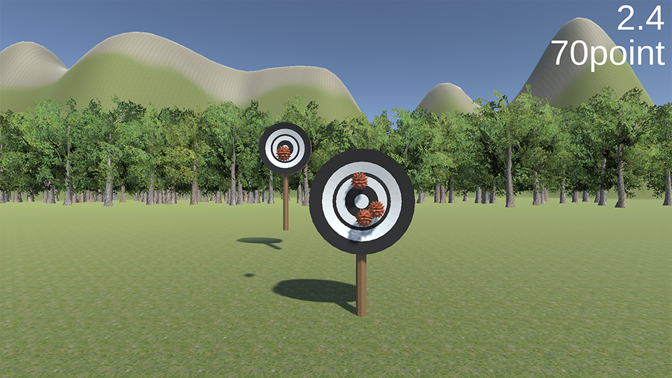 ゲーム画面のスクリーンショット