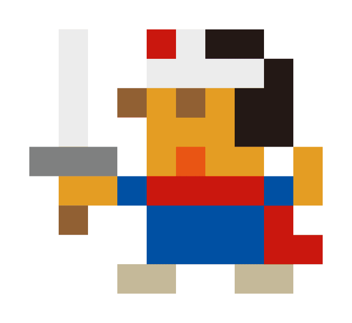 勇者の2Dイラスト